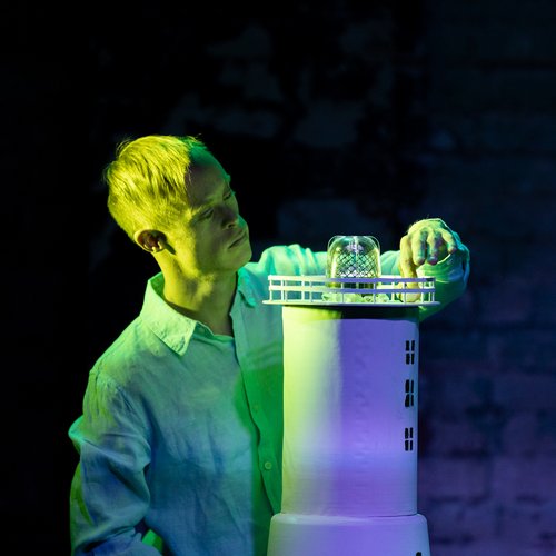 Joel Forman performing in Whakapapa by Jolt - photographer Charlie Rose